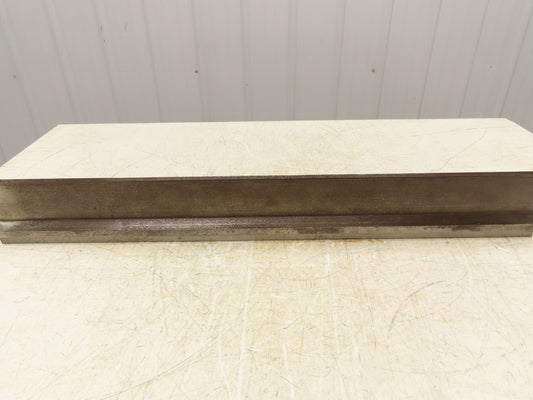 Press Brake Gooseneck Punch Die 35-7/16" Long 90° V 1/4" Finger 3-3/4" H