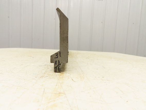 Press Brake Gooseneck Punch Die 31-3/4" Long 90° V 3/16" Finger 3-3/4" H