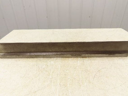 Press Brake Gooseneck Punch Die 31-3/4" Long 90° V 3/16" Finger 3-3/4" H