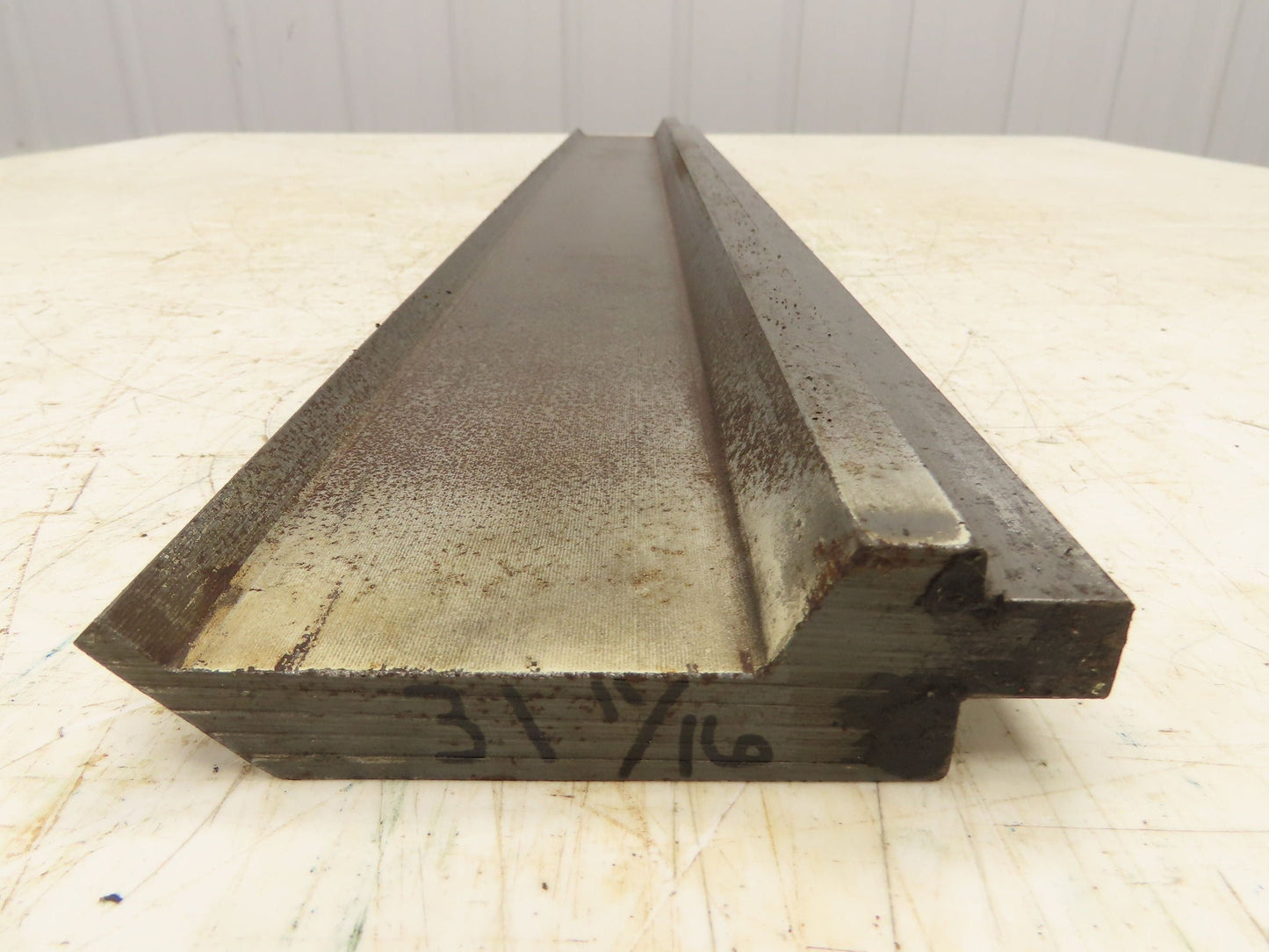 Press Brake Gooseneck Punch Die 31-3/4" Long 90° V 3/16" Finger 3-3/4" H
