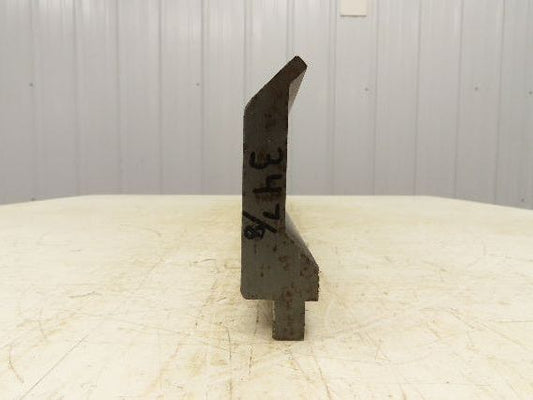 Press Brake Gooseneck Punch Die 34-7/8" Long 90° V 1/4" Finger 3-3/4" H