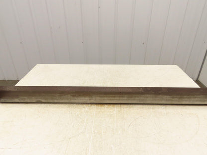 Press Brake Gooseneck Punch Die 46-3/4" L 90° V 1/4" Finger 3-5/8" H Safety Tang