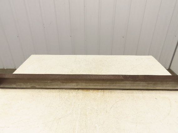 Press Brake Gooseneck Punch Die 46-3/4" L 90° V 1/4" Finger 3-5/8" H Safety Tang