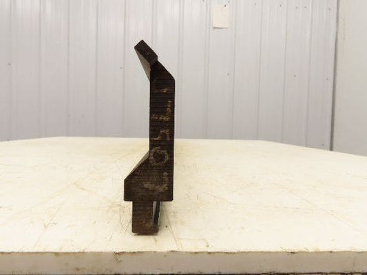 Press Brake Gooseneck Punch Die 46-3/4" L 90° V 1/4" Finger 3-5/8" H Safety Tang