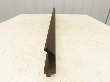 Press Brake Gooseneck Punch Die 42-3/8" Long 90° V 3/8" Finger 3-3/4" H