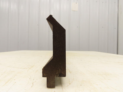 Press Brake Gooseneck Punch Die 42-3/8" Long 90° V 3/8" Finger 3-3/4" H