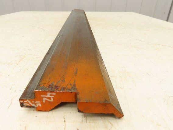 Press Brake Gooseneck Punch Die 43" Long 90° V 1/4" Finger 3-3/4" H
