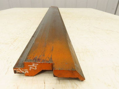 Press Brake Gooseneck Punch Die 43" Long 90° V 1/4" Finger 3-3/4" H