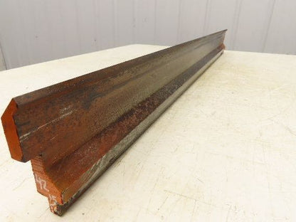 Press Brake Gooseneck Punch Die 43" Long 90° V 1/4" Finger 3-3/4" H