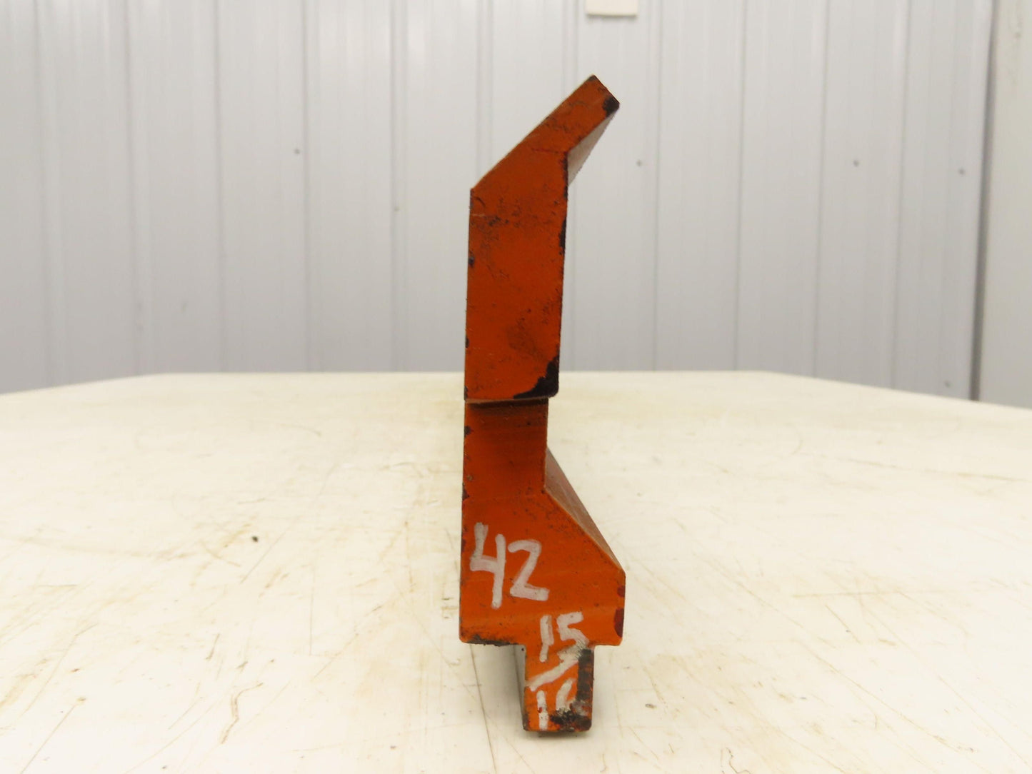 Press Brake Gooseneck Punch Die 43" Long 90° V 1/4" Finger 3-3/4" H