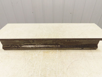 Press Brake Gooseneck Punch Die 31-1/2" Long 90° V 3/8" Finger 3-3/4" H