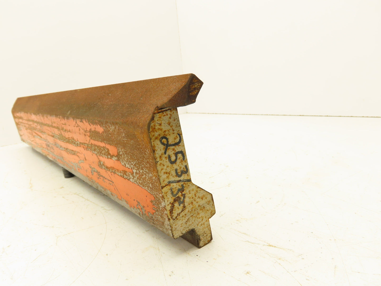 Press Brake Gooseneck Punch Die 25-1/8" Long 90° V 3/8" Finger 3-3/4" H