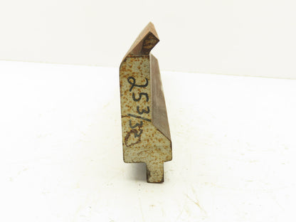 Press Brake Gooseneck Punch Die 25-1/8" Long 90° V 3/8" Finger 3-3/4" H