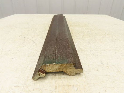 Press Brake Gooseneck Punch Die 28-1/4" Long 90° V 3/8" Finger 3-3/4" H