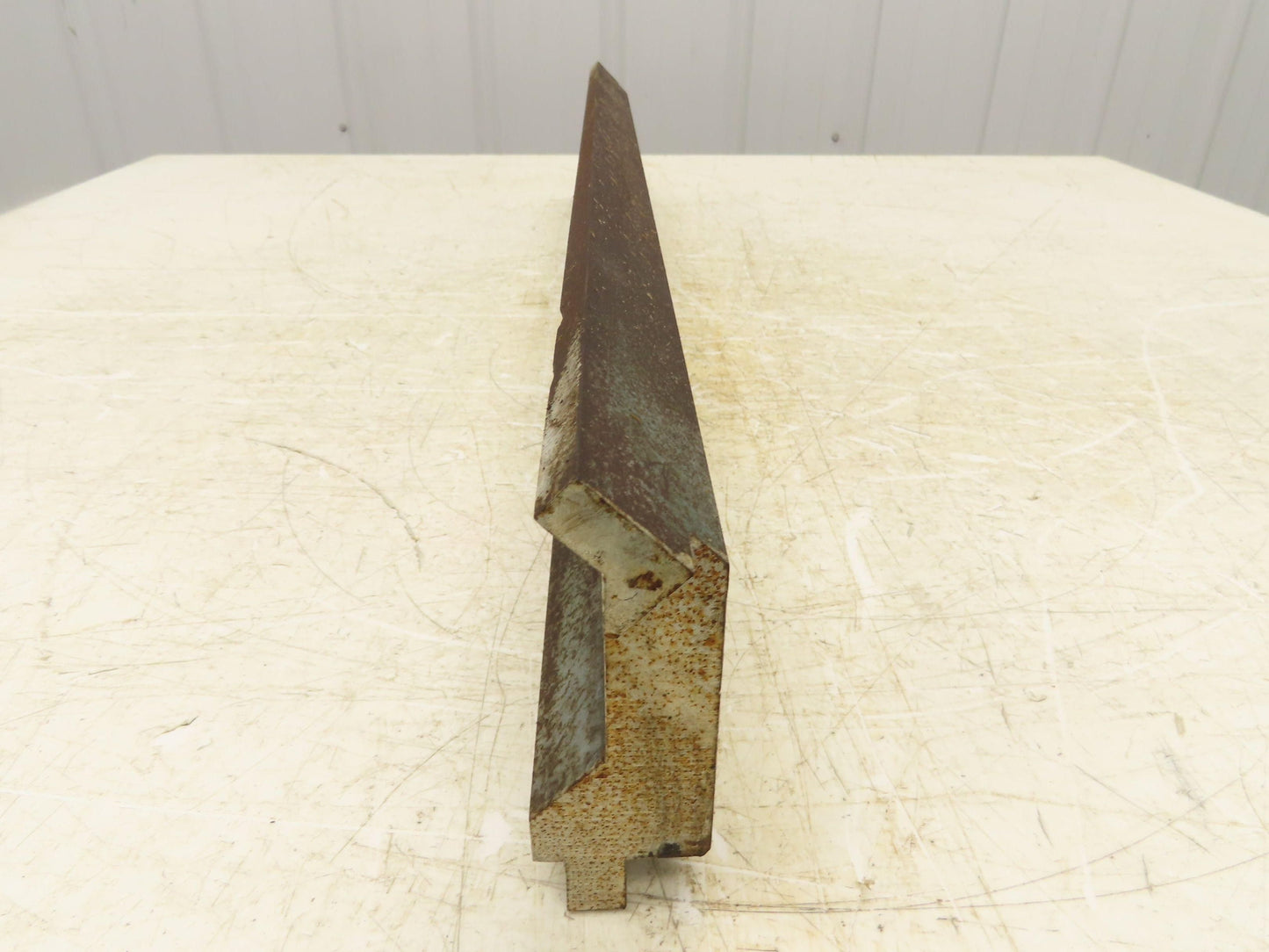 Press Brake Gooseneck Punch Die 28-1/4" Long 90° V 3/8" Finger 3-3/4" H