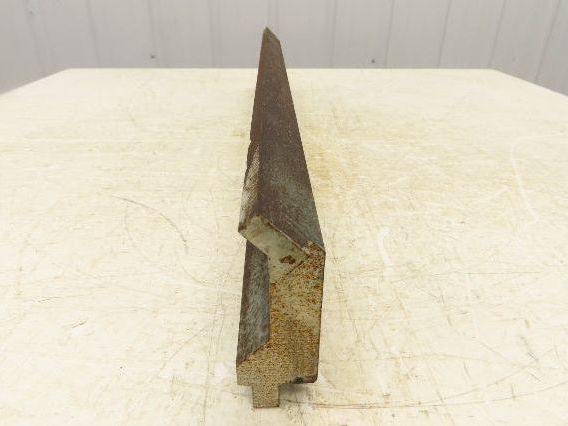Press Brake Gooseneck Punch Die 28-1/4" Long 90° V 3/8" Finger 3-3/4" H