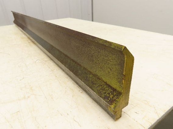 Press Brake Gooseneck Punch Die 45-9/16" Long 90° V 1/4" Finger 3-3/4" H