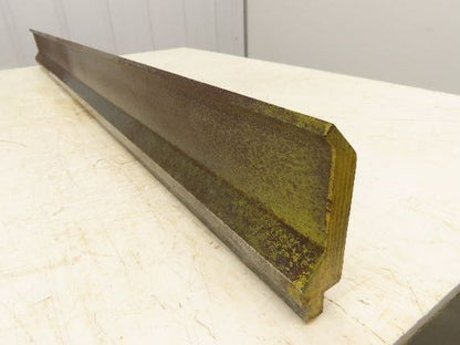 Press Brake Gooseneck Punch Die 45-9/16" Long 90° V 1/4" Finger 3-3/4" H