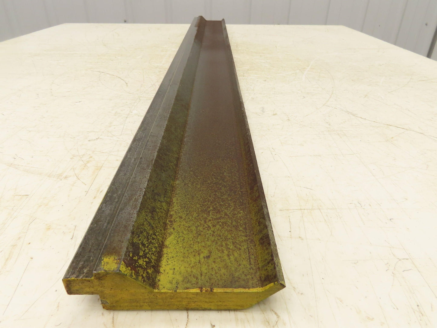 Press Brake Gooseneck Punch Die 45-9/16" Long 90° V 1/4" Finger 3-3/4" H