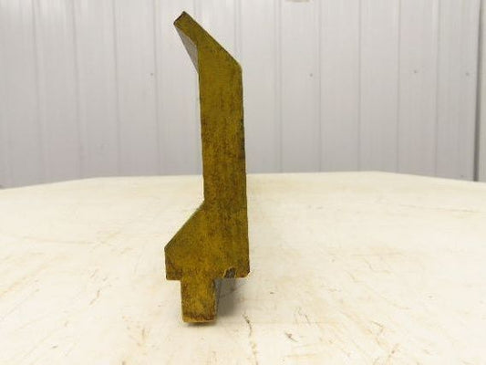 Press Brake Gooseneck Punch Die 45-9/16" Long 90° V 1/4" Finger 3-3/4" H