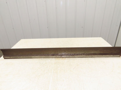 Press Brake Gooseneck Punch Die 45-1/4" Long 90° V 1/4" Finger 3-3/4" H