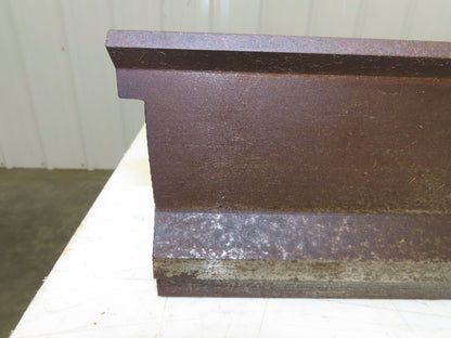 Press Brake Gooseneck Punch Die 45-1/4" Long 90° V 1/4" Finger 3-3/4" H