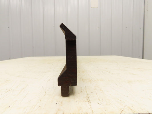 Press Brake Gooseneck Punch Die 45-1/4" Long 90° V 1/4" Finger 3-3/4" H
