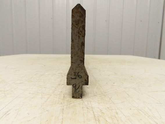 Press Brake Punch Die 36-5/8" Long 90° V 5/8" W 3-3/4" H 1/2" Tang