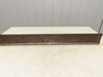Press Brake Punch Die 36-5/8" Long 90° V 5/8" W 3-3/4" H 1/2" Tang