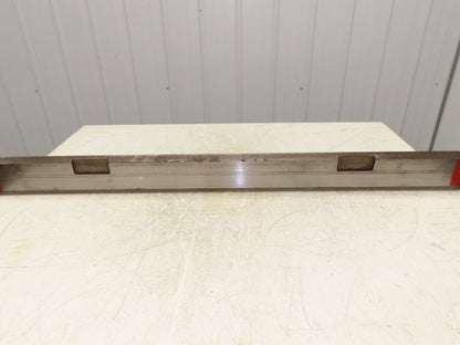 Press Brake Punch Die 49-1/16" Long 90° V 1-3/32" W 3-11/16" H 1/2" Tang