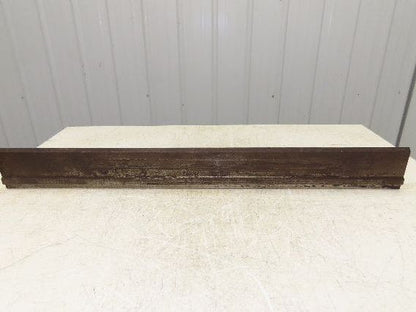 Press Brake Punch Die 39-1/2" Long 90° V 5/8" W 3-3/4" H 1/2" Tang