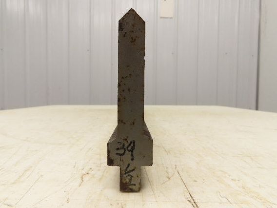 Press Brake Punch Die 39-1/2" Long 90° V 5/8" W 3-3/4" H 1/2" Tang