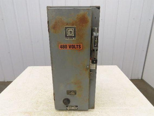 Square D SBG11 8538 Combination Motor Starter 5Hp 30A 480V 3PH Size 0 Non-Fused