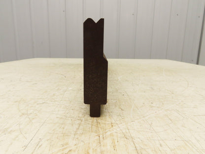 Press Brake Die 32-1/4" Long 90° V 3/8" W 3/16" D31-3/4" H 1/2" Tang