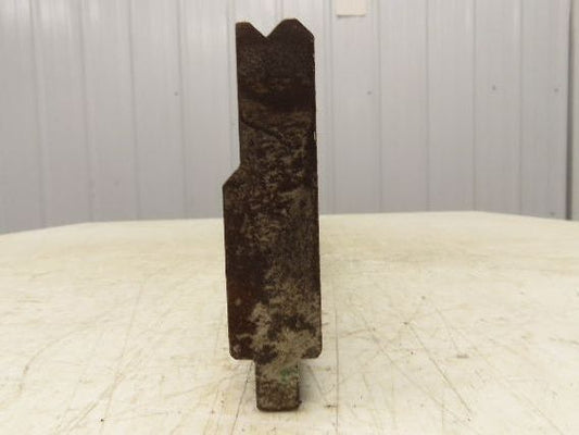 Press Brake Die 32-1/4" Long 90° V 3/8" W 3/16" D31-3/4" H 1/2" Tang