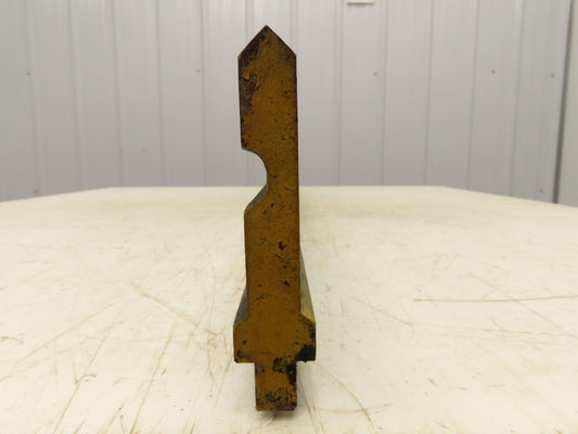 Press Brake Punch Die 53-1/16" Long 90° V 5/8" W 3-3/4" H 1/2" Tang