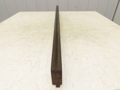 Press Brake Die 41" Long 90° Offset Z Bend 9/16" W 1/4" D 2-13/16" H