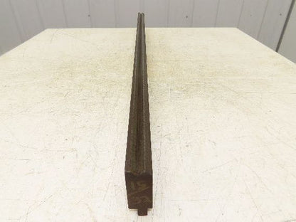 Press Brake Die 41" Long 90° Offset Z Bend 9/16" W 1/4" D 2-13/16" H