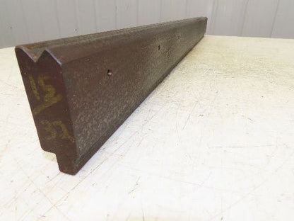 Press Brake Die 41" Long 90° Offset Z Bend 9/16" W 1/4" D 2-13/16" H