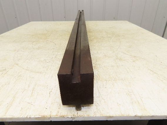 Press Brake Die Extension 60-1/2" Long 3" Rise 2-1/2" Wide 1/2" Tang