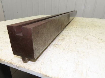 Press Brake Die Extension 60-1/2" Long 3" Rise 2-1/2" Wide 1/2" Tang