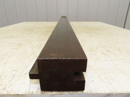 Press Brake Die Extension 60-1/2" Long 3" Rise 2-1/2" Wide 1/2" Tang