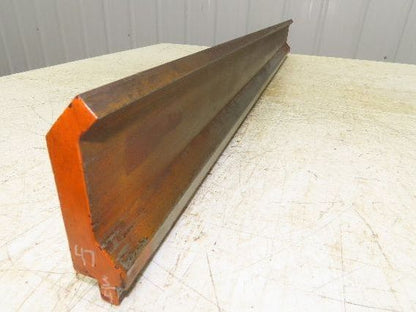 Press Brake Gooseneck Punch Die 42-3/4" Long 90° V 1/2" Finger 4-1/4" H