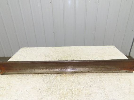 Press Brake Gooseneck Punch Die 42-3/4" Long 90° V 1/2" Finger 4-1/4" H