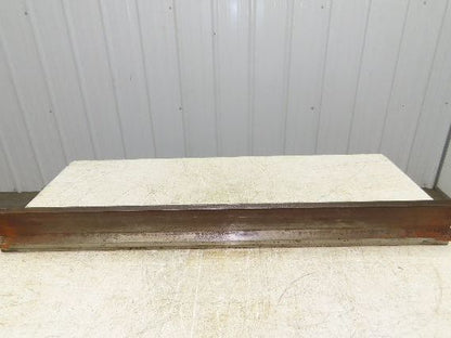 Press Brake Gooseneck Punch Die 42-3/4" Long 90° V 1/2" Finger 4-1/4" H