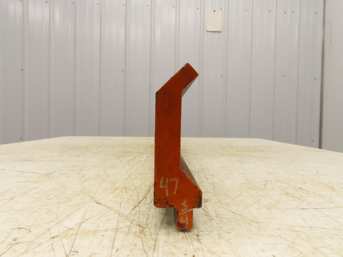 Press Brake Gooseneck Punch Die 42-3/4" Long 90° V 1/2" Finger 4-1/4" H