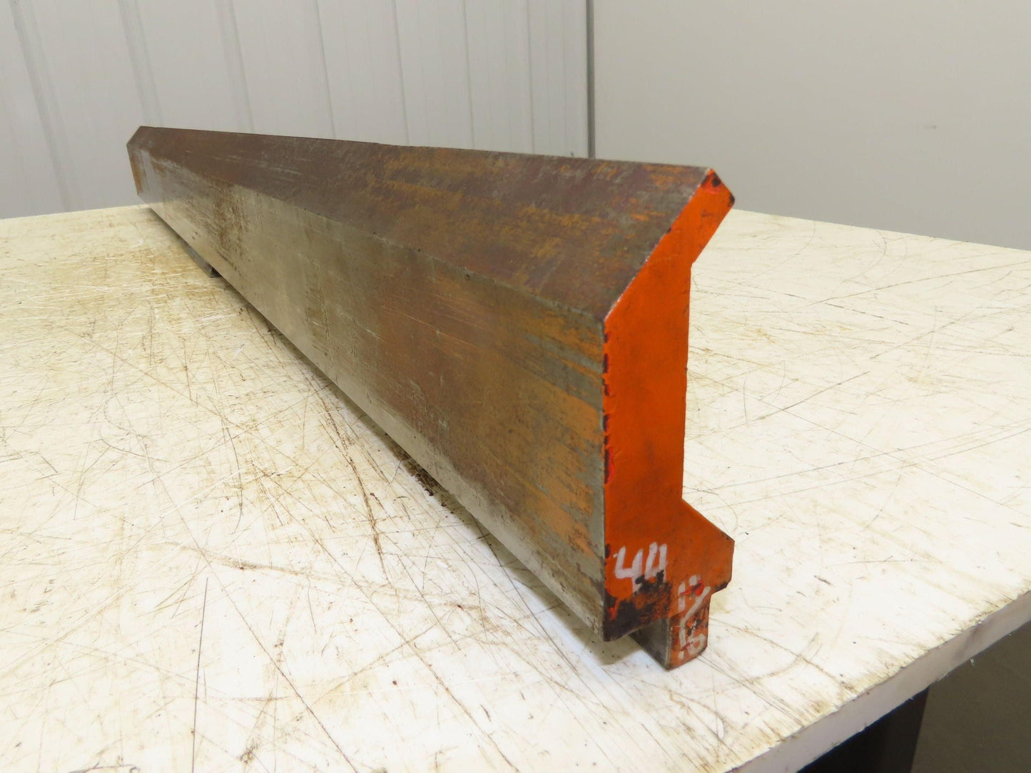 Press Brake Gooseneck Punch Die 44-11/16" Long 90° V 3/8" Finger 3-3/4" H