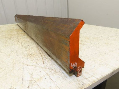 Press Brake Gooseneck Punch Die 44-11/16" Long 90° V 3/8" Finger 3-3/4" H