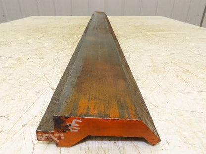 Press Brake Gooseneck Punch Die 44-11/16" Long 90° V 3/8" Finger 3-3/4" H