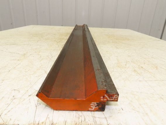 Press Brake Gooseneck Punch Die 44-11/16" Long 90° V 3/8" Finger 3-3/4" H